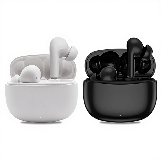 2026 New 5.4 Headphones ANC+ENC Noise Cancellation Dual-Mic Call In-Ear Wireless Voice Control Low Latency Life Waterproof