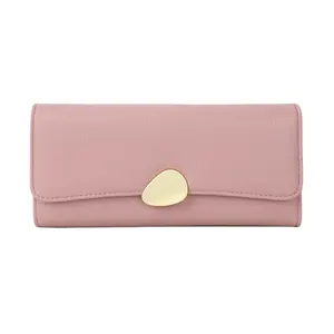 Wholesale PU Large Capacity Women Hand Bag Multi Card Holder Long Wallet Purse Mobilephone Wallet For Women