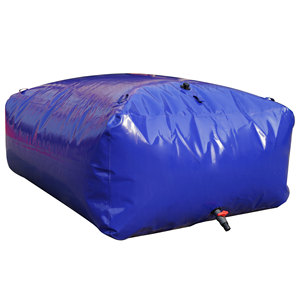 Serbatoio Pieghevole in PVC da 5000L, Contenitore Flessibile Portatile per Stoccaggio Acqua Non Potabile - Product Image 1