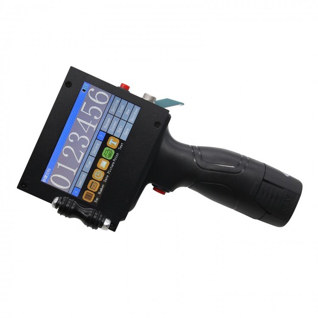 K3+ Handheld Inkjet Printer with Touch Screen for Handwriting Featuring Imported Black Ink Cartrid for Testing Purposes