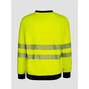 Felpa ad alta visibilità, abbigliamento da lavoro personalizzato - Product Image 5