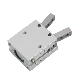 Manipulador de la <span class=keywords><strong>serie</strong></span> SMC MHC2, apertura y cierre, cilindro de dedo neumático, operación de leva de cuña, guía deslizante, pinza de <span class=keywords><strong>aire</strong></span> - Product Image 1