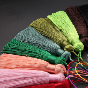 8cm morbido elegante nodo cinese <span class=keywords><strong>nappe</strong></span> fatte a mano filo di seta segnalibri <span class=keywords><strong>per</strong></span> <span class=keywords><strong>tende</strong></span> Decorative gioielli indumenti cellulari - Product Image 3