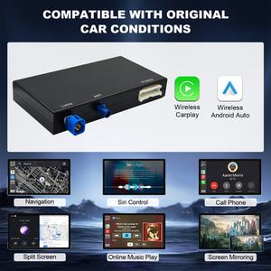 Nâng cấp màn hình gốc không dây Apple CarPlay <span class=keywords><strong>Android</strong></span> Auto cho hệ thống MIB 2 & 3G MMI A4 A4L A5 Q5L - Product Image 4