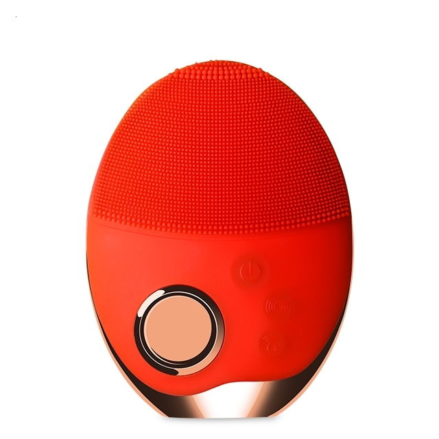 Amazon mejor venta CE ROHS FCC certificado mini 2 exfoliación suave y Sonic cepillo de limpieza Facial