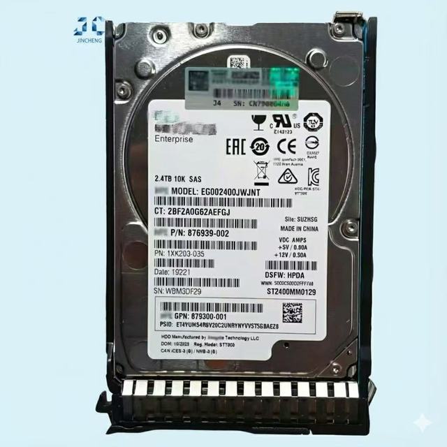 881457-B21 2.4TB SAS Hard Drive 12G 10K RPM Server HDD 2.5 Inch Enterprise DS Firmware HDD
