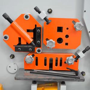 Q35Y 90 Ton Ahorro <span class=keywords><strong>de</strong></span> <span class=keywords><strong>espacio</strong></span> Diseño integrado Corte <span class=keywords><strong>de</strong></span> acero compacto Cizalla que forma Ironworker hidráulico - Product Image 3