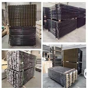 Panneau de clôture vertical en aluminium noir à lattes <span class=keywords><strong>pour</strong></span> la confidentialité des jardins - Product Image 6