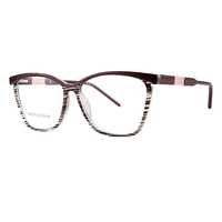 Stilvolle Großrahmige Einfache Quadratische Design-Brille mit Blaulichtfilter Anpassbare Sehstärke Verfügbar Optische Brillen