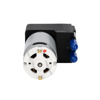 Offre directe d'usine HCKG, pompe à air à diaphragme à micro-moteur à courant continu 12/24V 3,5 bar 6LPM pour équipement
