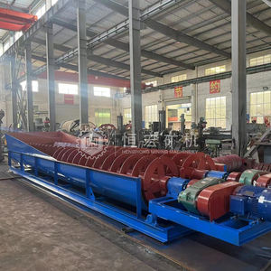 ماكينة غسيل الأحجار من نوع حوض الحصى ، ماكينة تنظيف إزالة الأحجار والجسيمات الكبيرة ، ماكينة غسيل الأحجار بشفرات مزدوجة المحور - Product Image 4