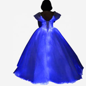 ชุดแต่งงานใยแก้วนำแสงพร้อมรีโมทไร้สาย RGB ควบคุมการเปล่งแสง - Product Image 2