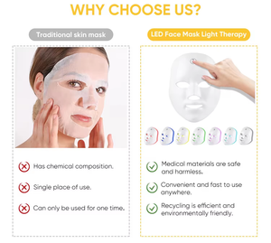 Mascarilla Facial Profesional de Belleza con Luz, Estilo 2025, Alta Calidad, Siete Colores - Product Image 5