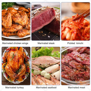 Máquina Marinadora Comercial ORME para Pequeños y Medianos Negocios, Marinador de Alimentos al Vacío de Sobremesa, Marinador de Carne Congelada - Product Image 6