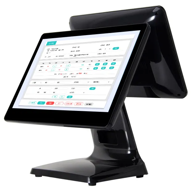 Capacitive Touch Screen Monitor 15 inch POS Machine All In One Cash Register