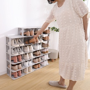 家庭用のホット販売カスタム透明プラスチック靴ボックス収納、家庭用靴ラックキャビネット卸売靴収納オーガナイザー - Product Image 2
