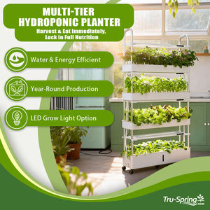 Système de jardinage hydroponique intelligent à 4 étages pour l'<span class=keywords><strong>intérieur</strong></span> avec éclairage LED pour la culture <span class=keywords><strong>autonome</strong></span> à domicile - Product Image 4