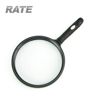 130mm Lens Soft Handle Magnifying Glass MG89080 2.5X Big Size Outdoor Insect Observe Handheld Magnifier