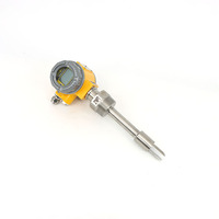 Densimètre à fourche à double sortie en acier inoxydable 316L cryogénique 200mm filetage NPT d'insertion