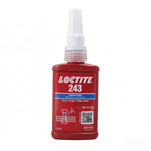 Adhesivo Anaeróbico Removible <span class=keywords><strong>Loctite</strong></span> <span class=keywords><strong>242</strong></span> 243 <span class=keywords><strong>Azul</strong></span> de Resistencia Media para Fijación de Roscas al por Mayor - Product Image 1