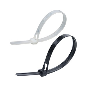 100PCS Releasable Nylon Cable Tie 8*200/250/300 Colorful Loose Slipknot Tie Reusable Packaging Plastic Zip Tie Wrap Strap