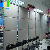 Cloison mobile en aluminium, cloison pliable, panneau acoustique mobile