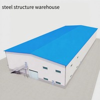 Structure en acier préfabriquée pour entrepôt industriel de grande taille en Chine, conception de bâtiment en structure métallique, galvanisée à chaud