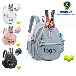 Customized Sports Backpack with 2 Rackets Waterproof Badminton Tennis and Pickle Bag, Customized logo