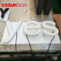 Enseigne LED 12V personnalisée avec logo, alimentée par transformateur, étanche IP65, message « Better Together » pour entreprise, hôpital