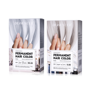 Crema Colorante Permanente per <span class=keywords><strong>Capelli</strong></span> in Doppio Tubo da 500ml, Senza Ammoniaca, con Estratti Erboristici, Kit Anti-Sbiadimento per Uso Professionale e Domestico - Product Image 6