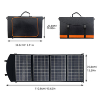 Panneau solaire pliable 60W 18V, charge directe 60 Watts, panneau solaire photovoltaïque pliable pour le camping, les téléphones et les tablettes