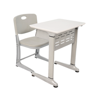 Tables et chaises d'étude robustes, confortables, modernes, écologiques, en matériaux résistants, pour un seul élève, pour l'école primaire