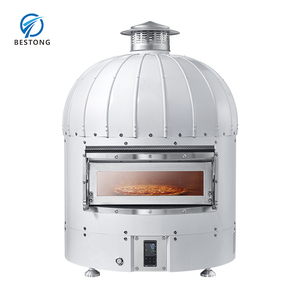 Horno <span class=keywords><strong>de</strong></span> Pizza Italiano <span class=keywords><strong>de</strong></span> Ladrillo, Horno Eléctrico Comercial para Hornear Pizza, Máquina para <span class=keywords><strong>Hacer</strong></span> <span class=keywords><strong>Pan</strong></span>, Estufa con Horno en Venta - Product Image 4