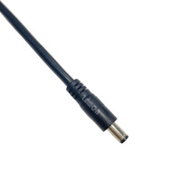 Câble DC5521 vers pinces crocodiles, connecteur mâle DC5.5*2.1mm pour alimentation de batterie de voiture, lampes de camping en extérieur