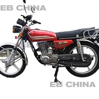 Moto à essence rétro EB durable 125CC/150CC/200CC/250CC, vélo de banlieue économe en carburant (style CG125) pour l'Afrique