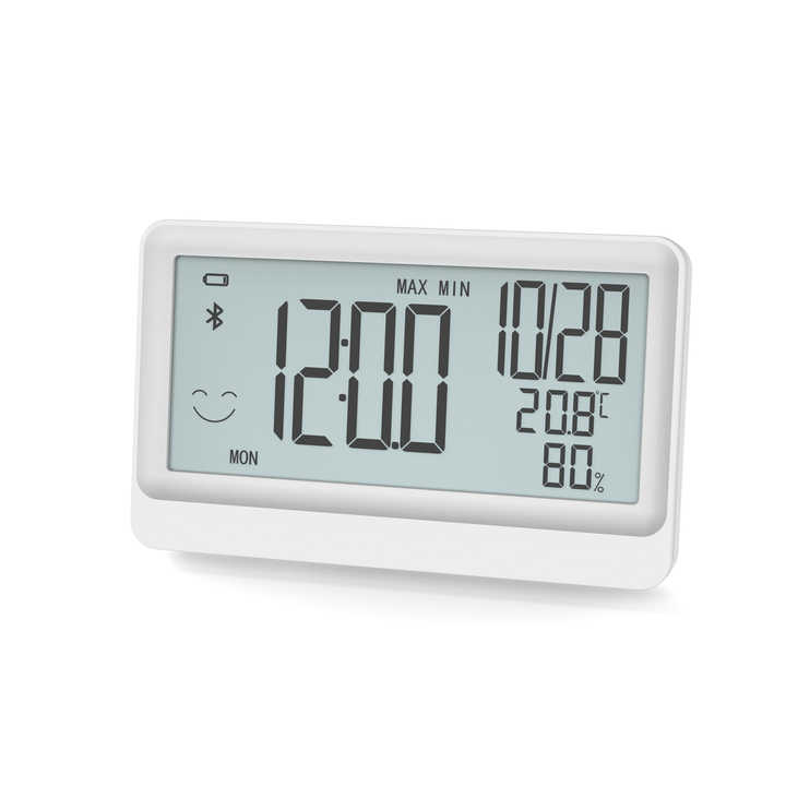 thumbnail image 2 of LCD Electronic Digital Temperature Humidity Meter Indoor Outdoor Thermometer Hygrometer Weather Station Clock HTC-1 HTC-2 2 of 9