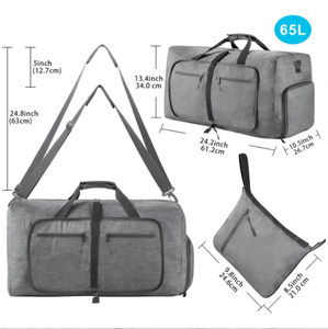 Sac de sport en nylon grande capacité, durable, personnalisé, pour le yoga, la gym, les voyages, le stockage de bagages, pour femmes et hommes - Product Image 5