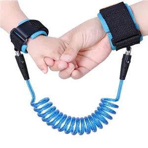 Kids Safety Harness Adjustable Child Leash Wrist Link Traction Rope Baby Walker Wristband Anti Lost Wrist Link for children