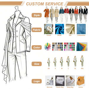 Traje Elegante Gris para Mujer, Diseño Personalizado OEM, Otoño 2026, Nuevo Estilo de Moda, Cuello en V, Diseño de Hojas, Chaqueta Tipo <span class=keywords><strong>Blazer</strong></span> - Product Image 6