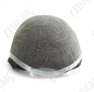 Sistemas de tupé de <span class=keywords><strong>pelo</strong></span> <span class=keywords><strong>blanco</strong></span> para hombres con base de encaje suizo completo de <span class=keywords><strong>pelo</strong></span> indio virgen - Product Image 1