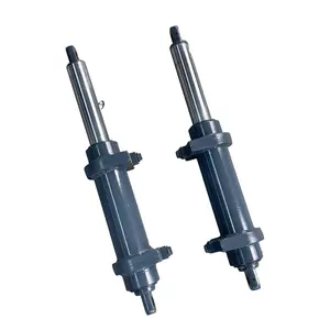 Piston rod double acting oil hydraulic cylinders for fitness equipment