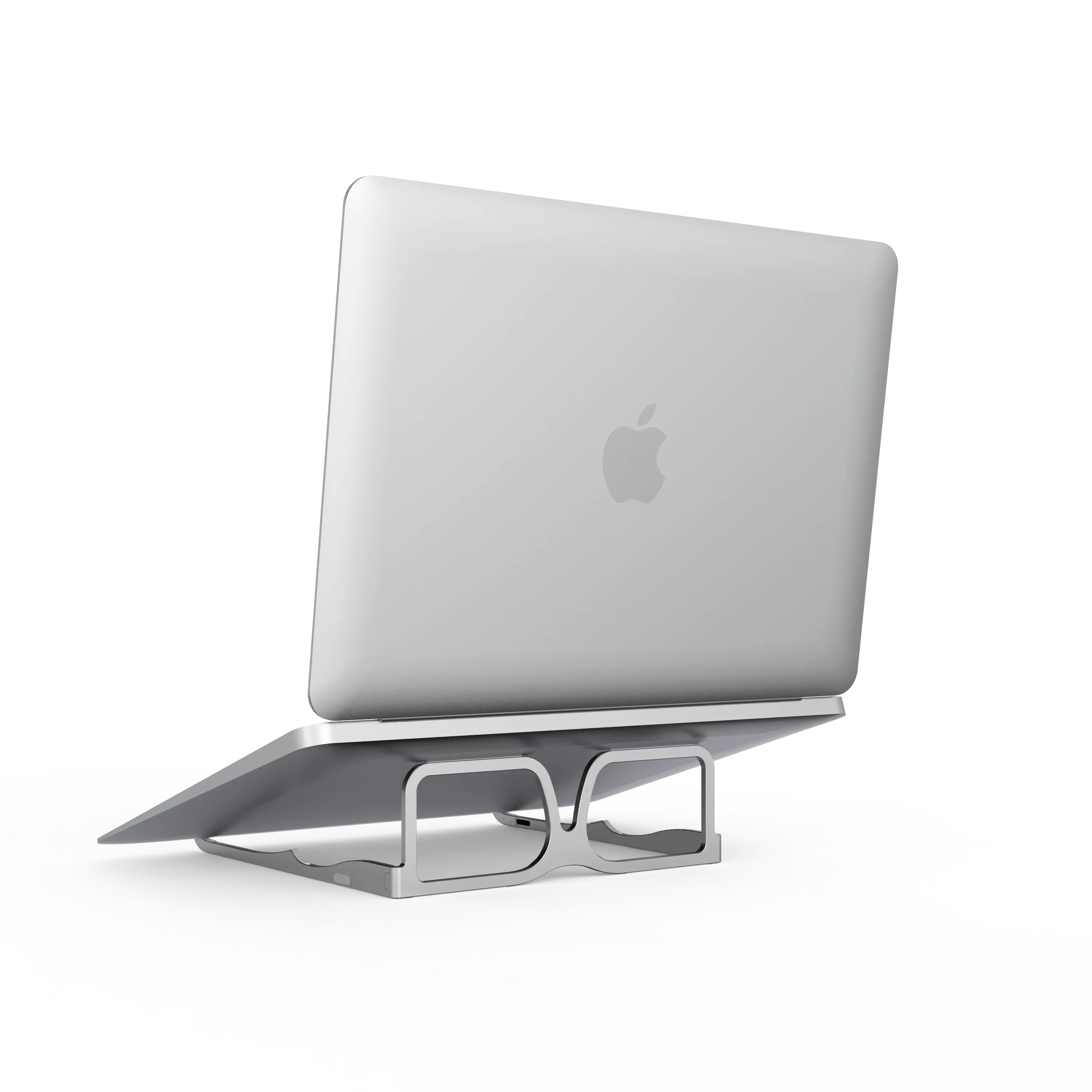 Masaüstü soğutma için taşınabilir alüminyum Laptop standı taban standı hafif ergonomik Laptop standı