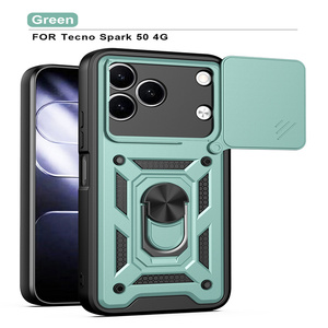 เคส Lichicase แบบหลายชั้นพร้อมขาตั้งแม่เหล็ก สำหรับ Tecno Spark 50 Pova Curve 2 - Product Image 3