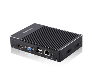 クアッドコアファンレスPcミニAMDA6 1450 CPU <span class=keywords><strong>DDR3</strong></span> 6 * USB VGA HD-MIサポートデュアルディスプレイWin10Win11Linux産業用ミニPC - Product Image 1