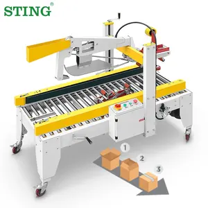 Carton Auto Sealing Machine With Box Forming Erector