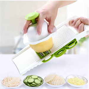 Wholesale High Quality Customized 5 Changeable Stainless Steel Blades Bpa Free <b>Vegetable</b> Slicer - Product Image 1