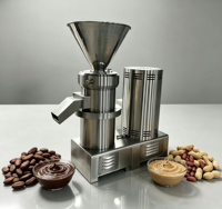 Broyeur à Cacao WINTOP, Moulin Colloïdal en Acier Inoxydable, Équipement de Transformation du Liqueur de Cacao pour Usine/Magasin de Chocolat