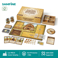 Juego de Mesa Narrativo con Bolsa de Terciopelo, Certificado Fogra, Táctil, Eco-AR, Caja de Presentación de Doble Puerta con Lámina Fría Completa de Doble Cara
