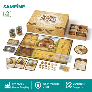 Juego de Mesa Narrativo con Bolsa de Terciopelo, Certificado Fogra, Táctil, Eco-AR, Caja de Presentación de Doble Puerta con Lámina Fría Completa de Doble Cara - Product Image 2