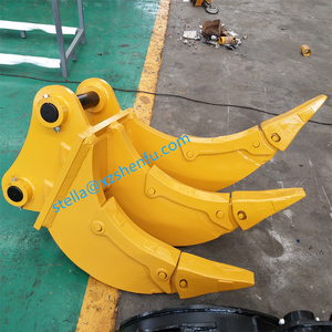 Parti di macchine da costruzione per escavatore resistente accessori per escavatore 20-30ton Ripper squartatore a tre denti - Product Image 3